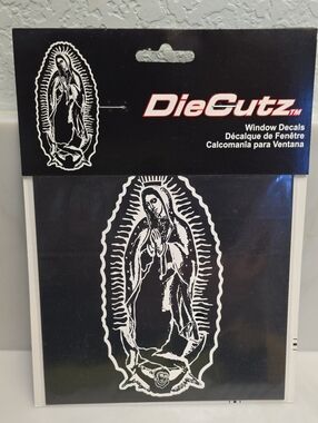Chroma Lady of Guadelupe Decal Sticker New! Made In USA!
